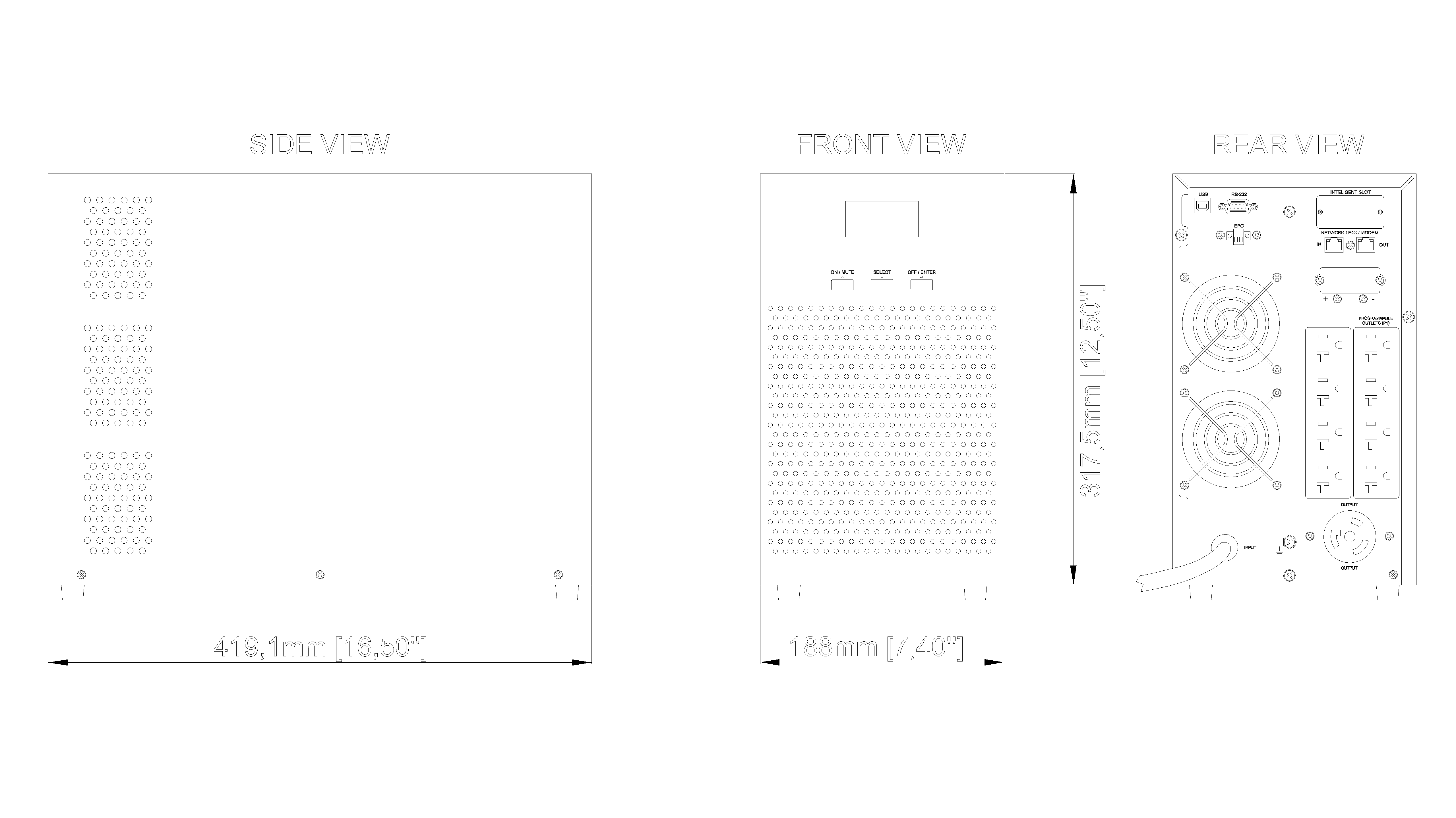 Online UPS-T91-3000 | Zenitel